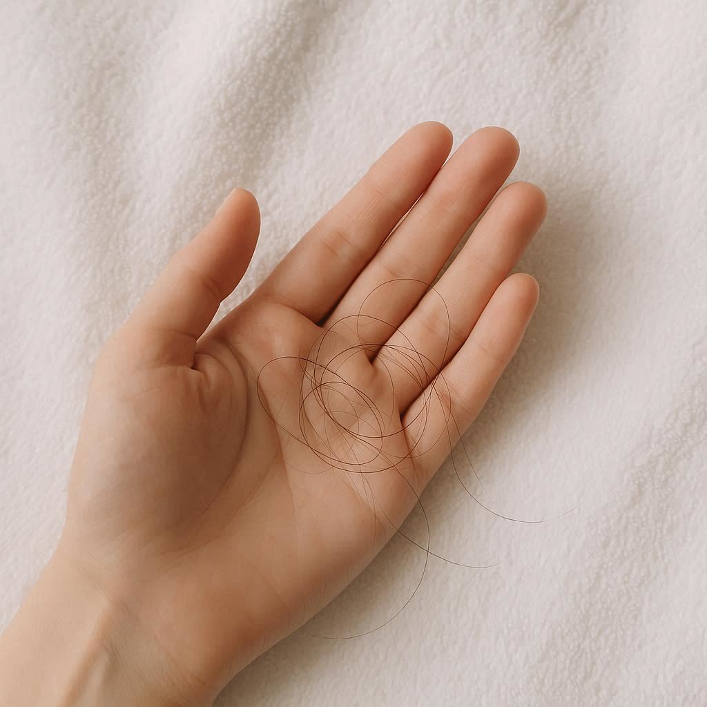 «Ежедневное выпадение до 100 волос — это норма. Обратите внимание, если цифра растёт»